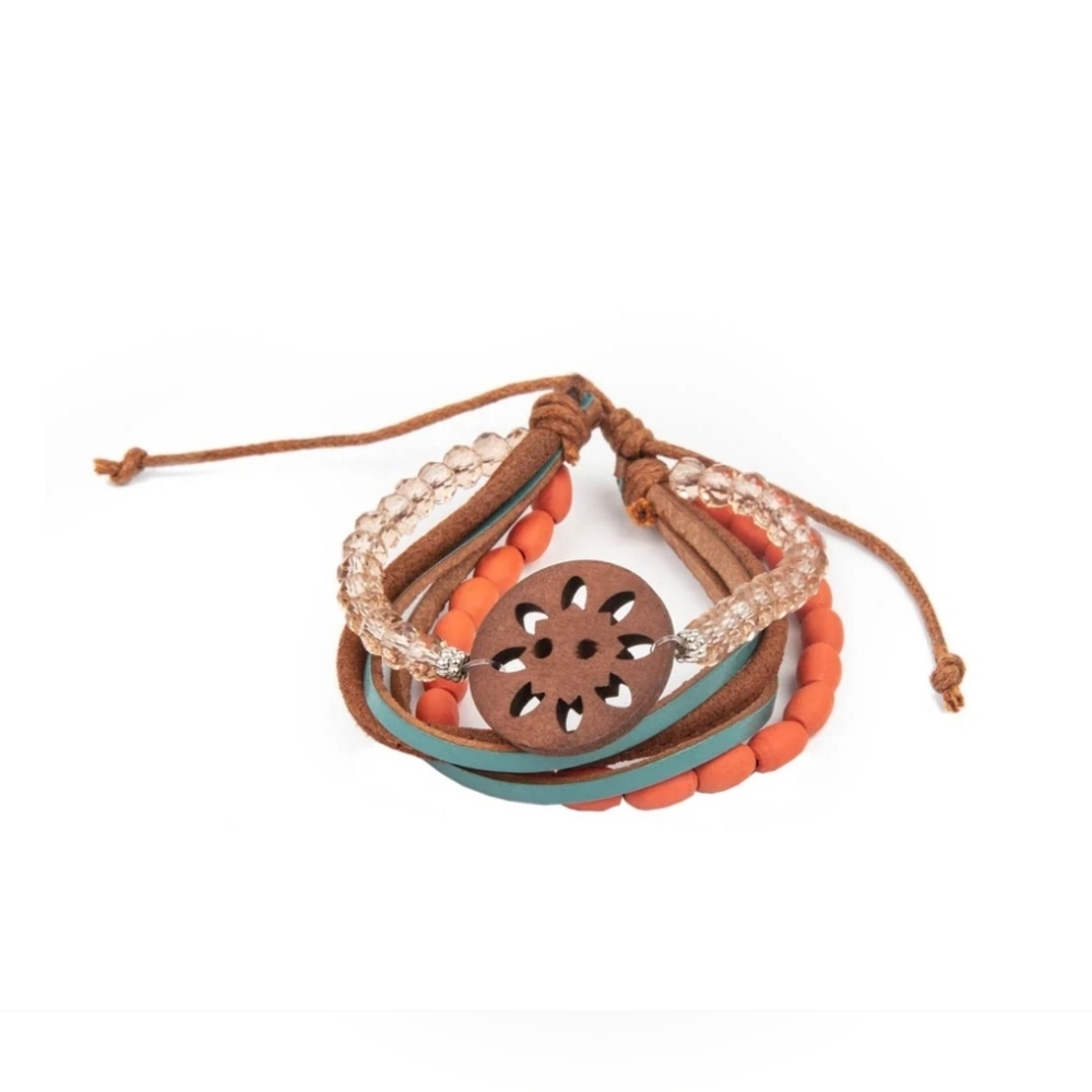 5 For $20! Paparazzi ♥ Desert Gallery - Multi ♥ Bracelet